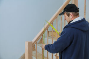 Install stair railing