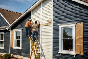 How to install vinyl siding
